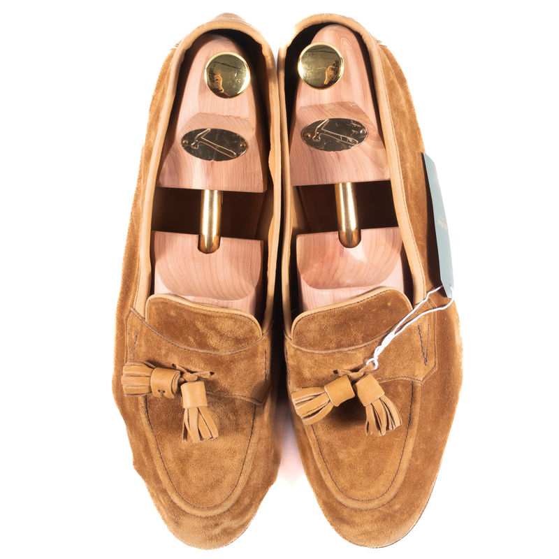 Edward Green Unlined Tassel Loafers