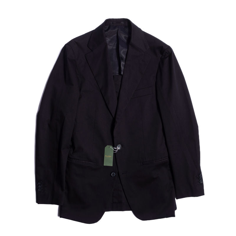 Blugiallo Navy Cotton Sport Coat