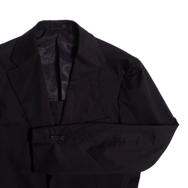 Blugiallo Navy Cotton Sport Coat