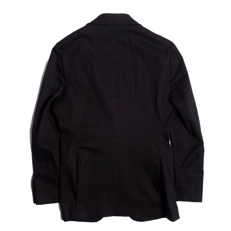 Blugiallo Navy Cotton Sport Coat