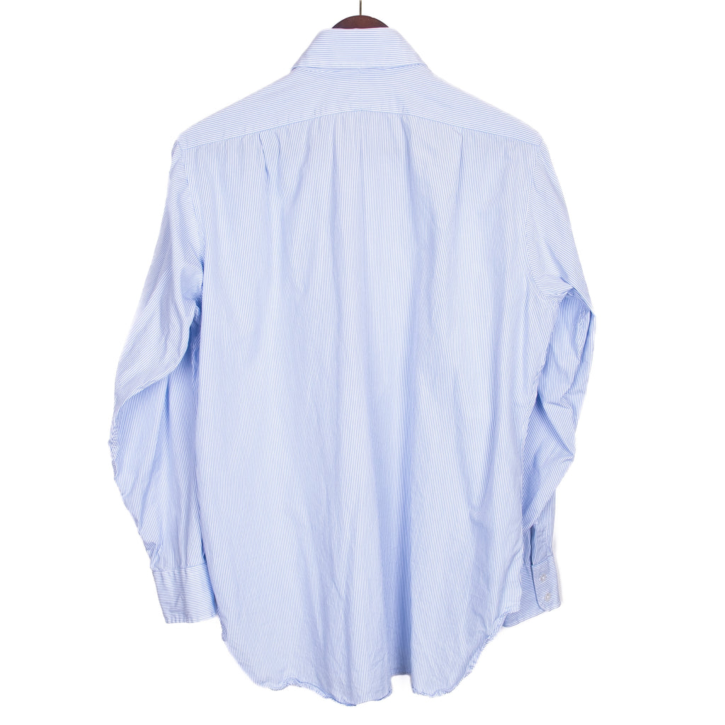 Blue Striped Business Shirt