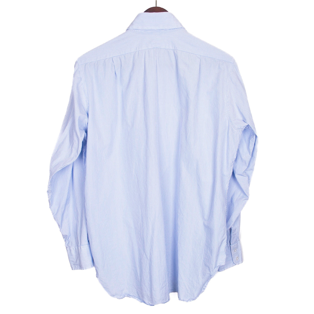Blue Striped Business Shirt