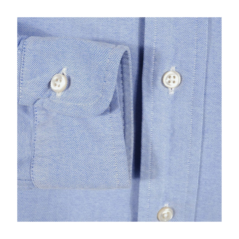 Polo Ralph Lauren Blue Oxford Buttondown Shirt Sz 37