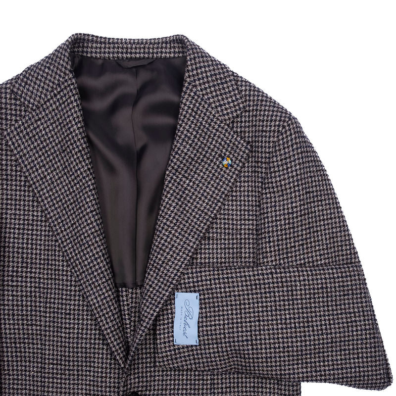 Grey with Blue and Brown Checks Summer Sport Coat