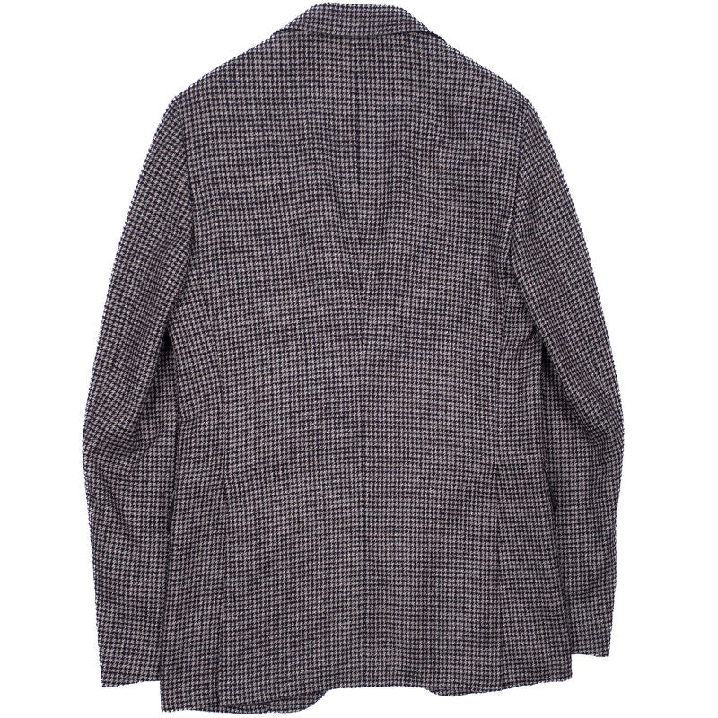 Grey with Blue and Brown Checks Summer Sport Coat