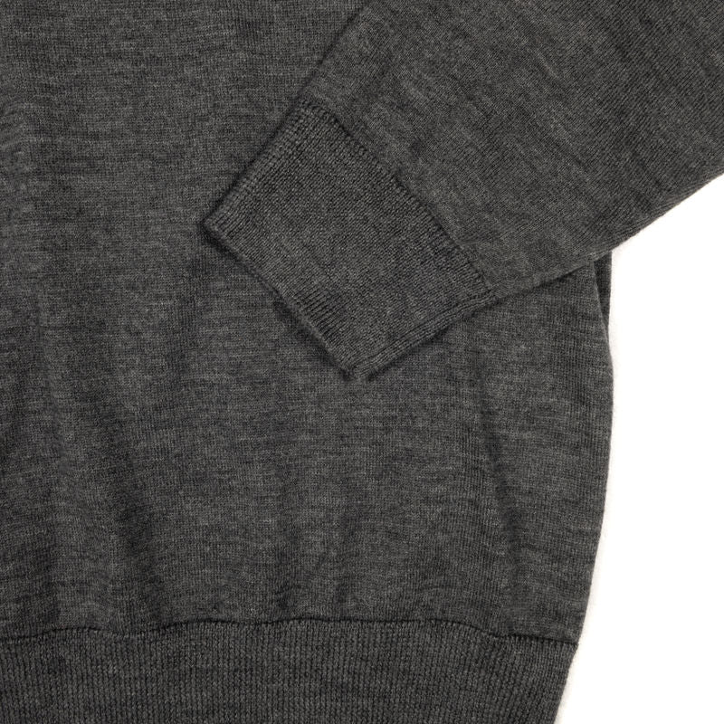 Men's Fine Knit V-neck Flannel Sz M (EU)