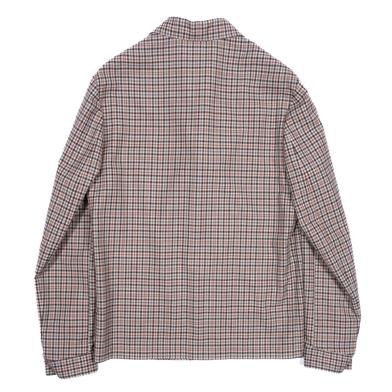 Neapolitan Tailored Grey with Check Utility Jacket