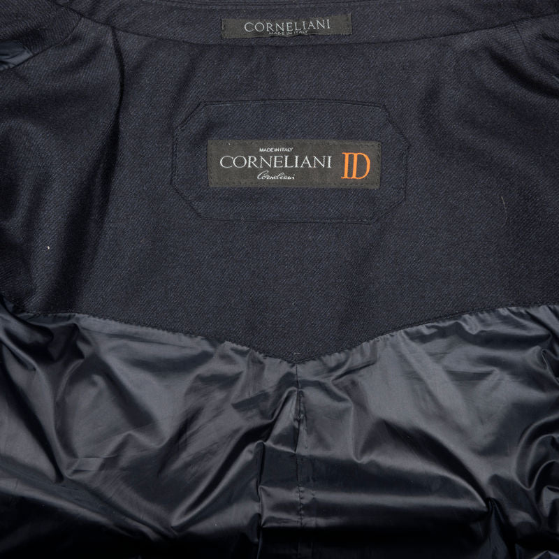 Corneliani Navy Quilted Jacket