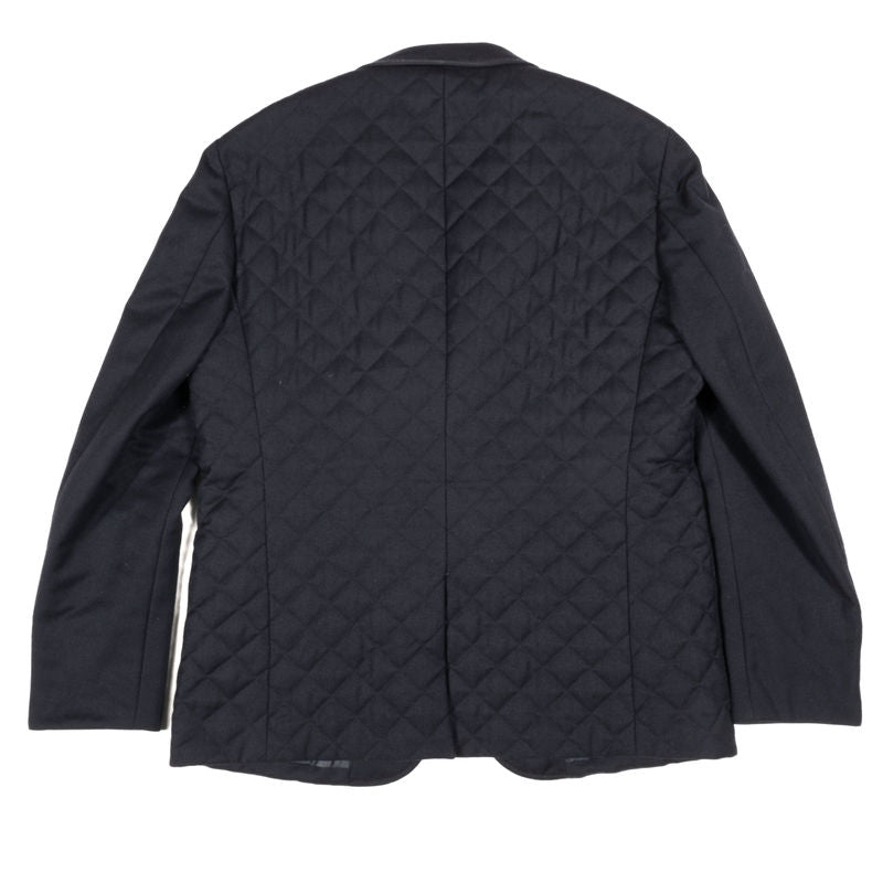 Corneliani Navy Quilted Jacket