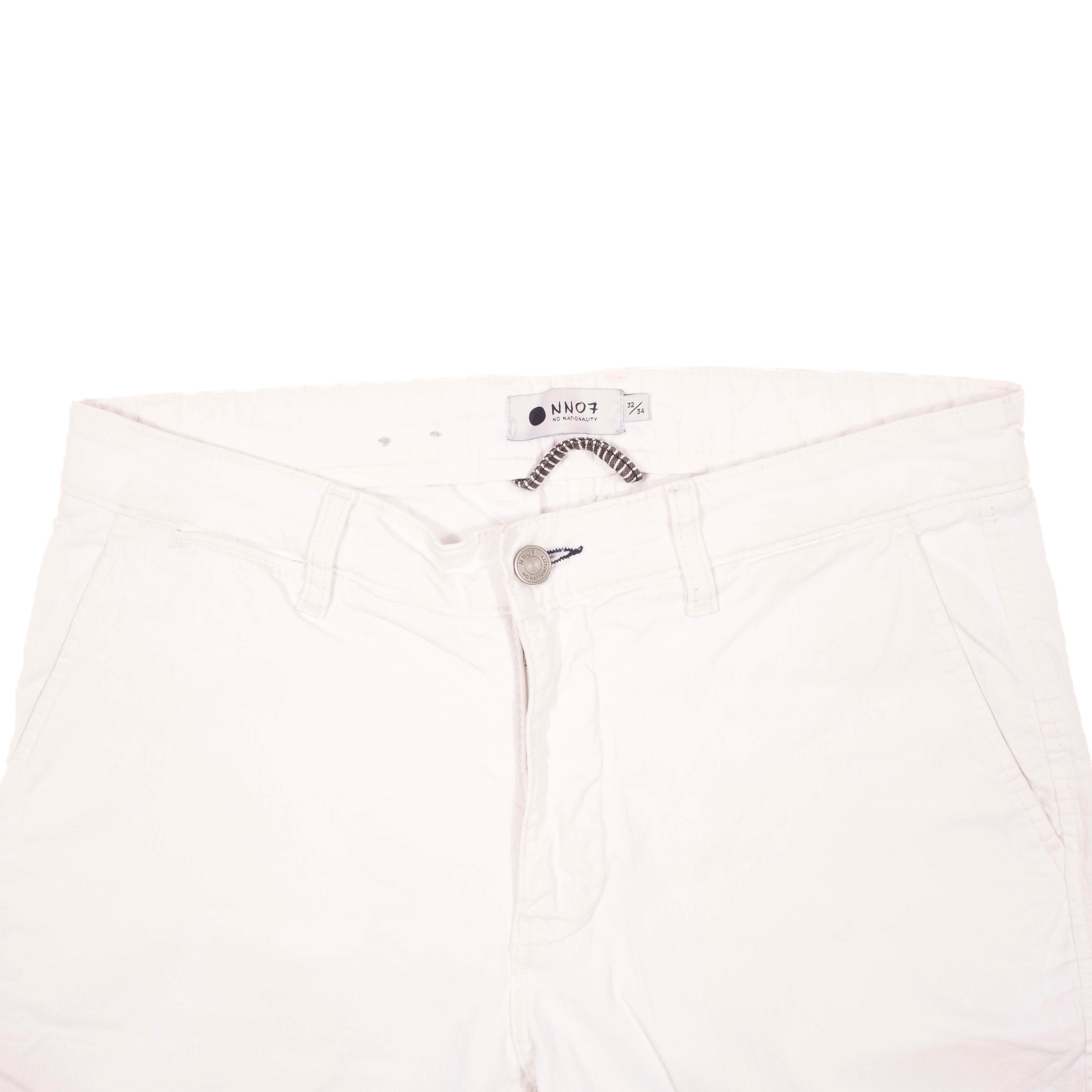 NN07 White Trousers
