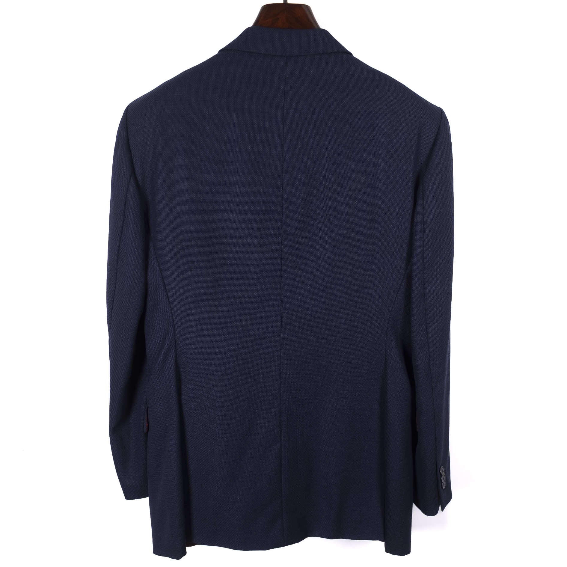 Navy Textured Suit
