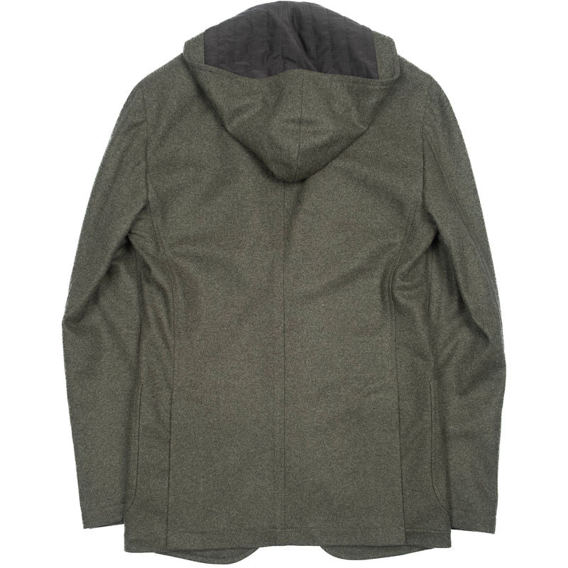 Green Hooded Jacket Sz 48