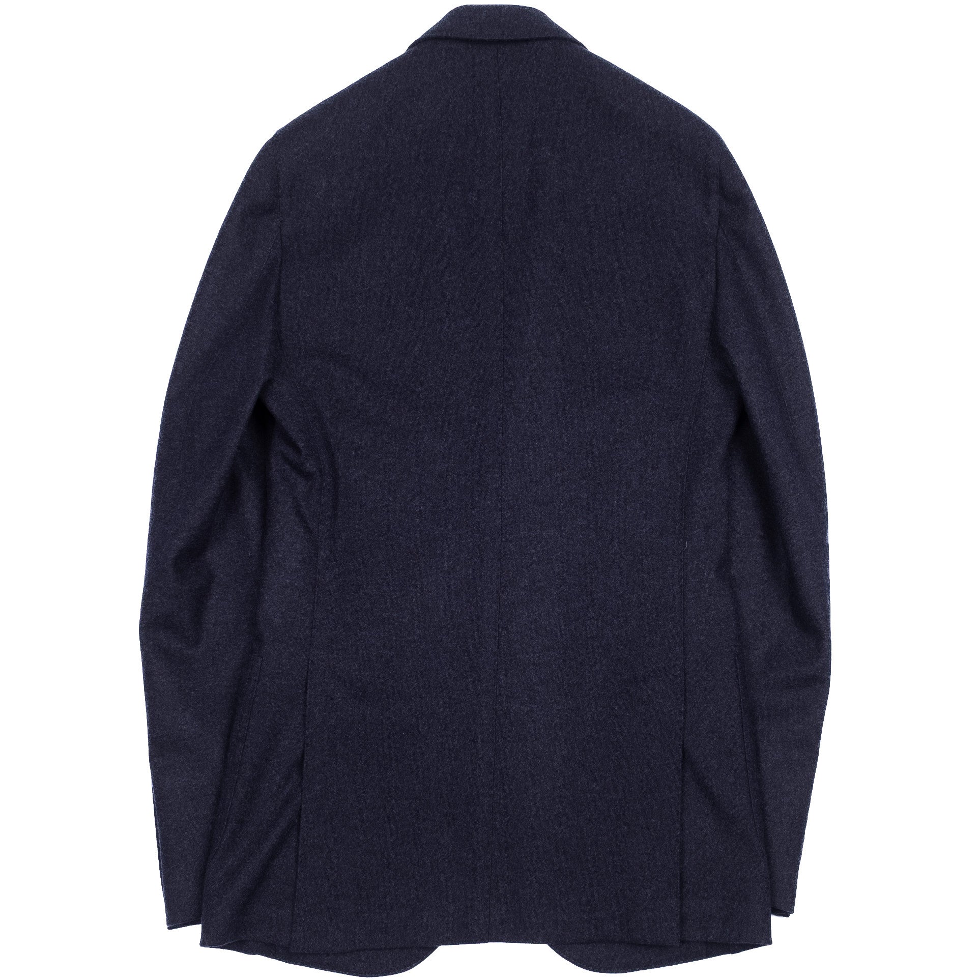 Neapolitan Hand Tailored Navy Drapers Flannel Sport Coat Sz 54