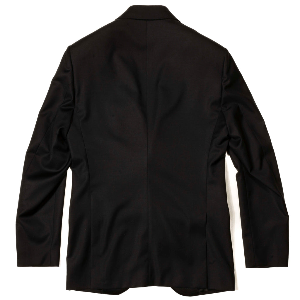 Est Retail Price 20 000 SEK - Neapolitan Hand Tailored Black Tuxedo Suit Sz 54