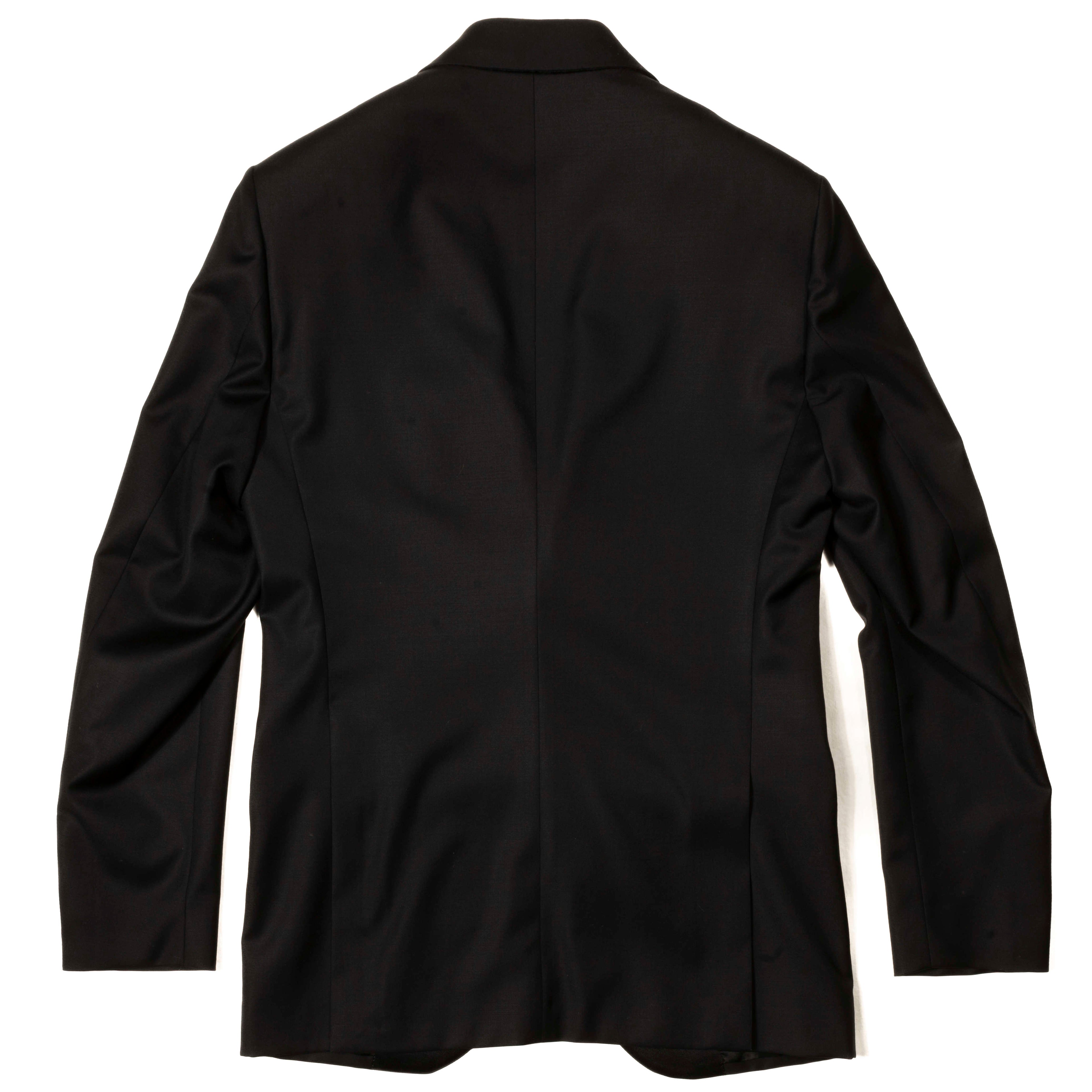 Est Retail Price 20 000 SEK - Neapolitan Hand Tailored Black Tuxedo Suit Sz 54