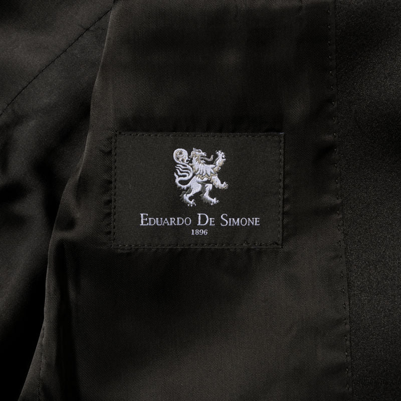 Neapolitan Hand Tailored Black Tuxedo Suit Sz 52