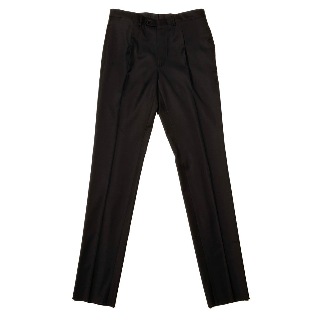 Est Retail Price 20 000 SEK - Neapolitan Hand Tailored Black Tuxedo Suit Sz 54