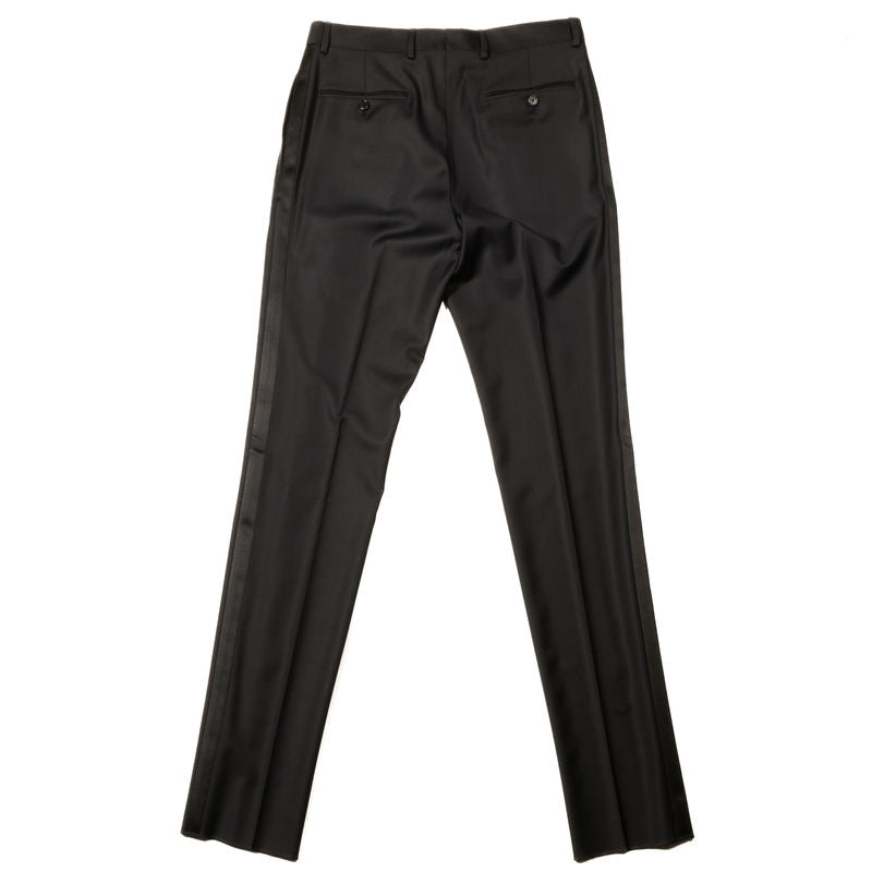 Neapolitan Hand Tailored Black Tuxedo Suit Sz 54