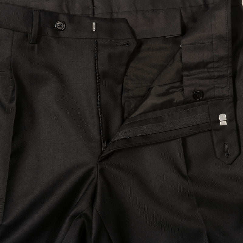 Neapolitan Hand Tailored Black Tuxedo Suit Sz 48