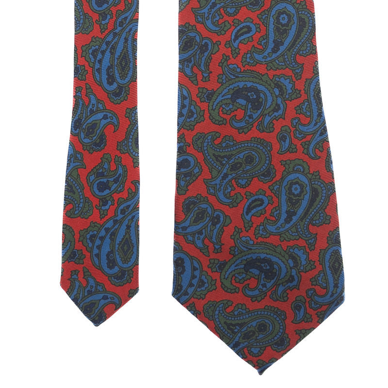 Red Paisley Tie