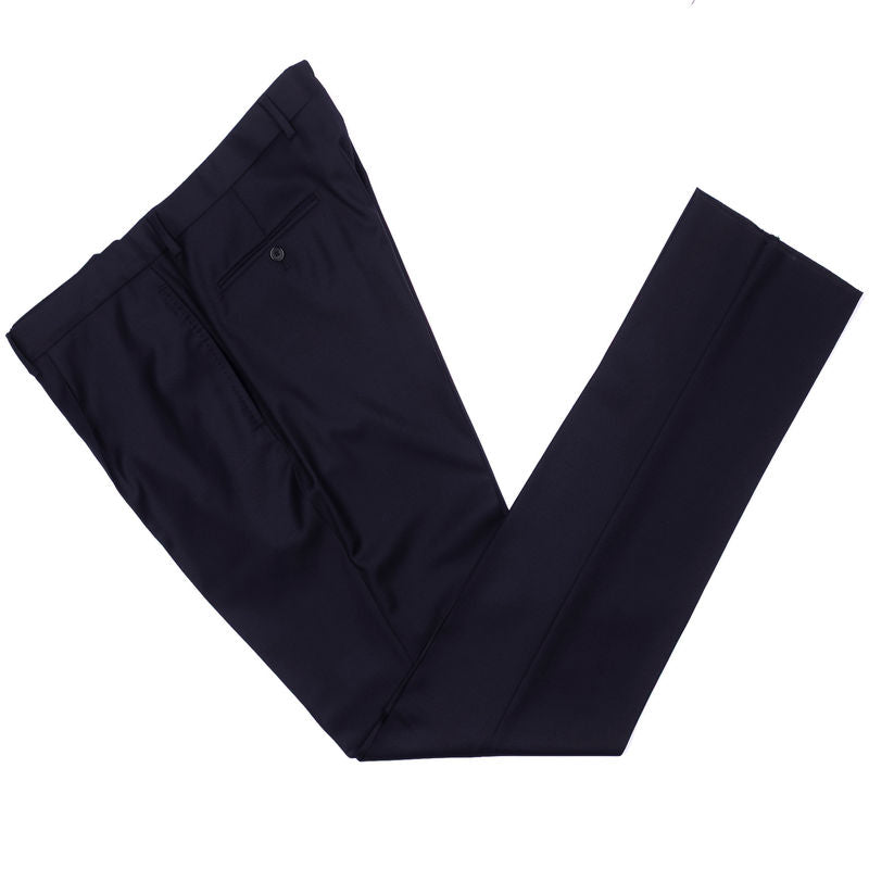 Neapolitan Hand Tailored Navy Business Suit, 56