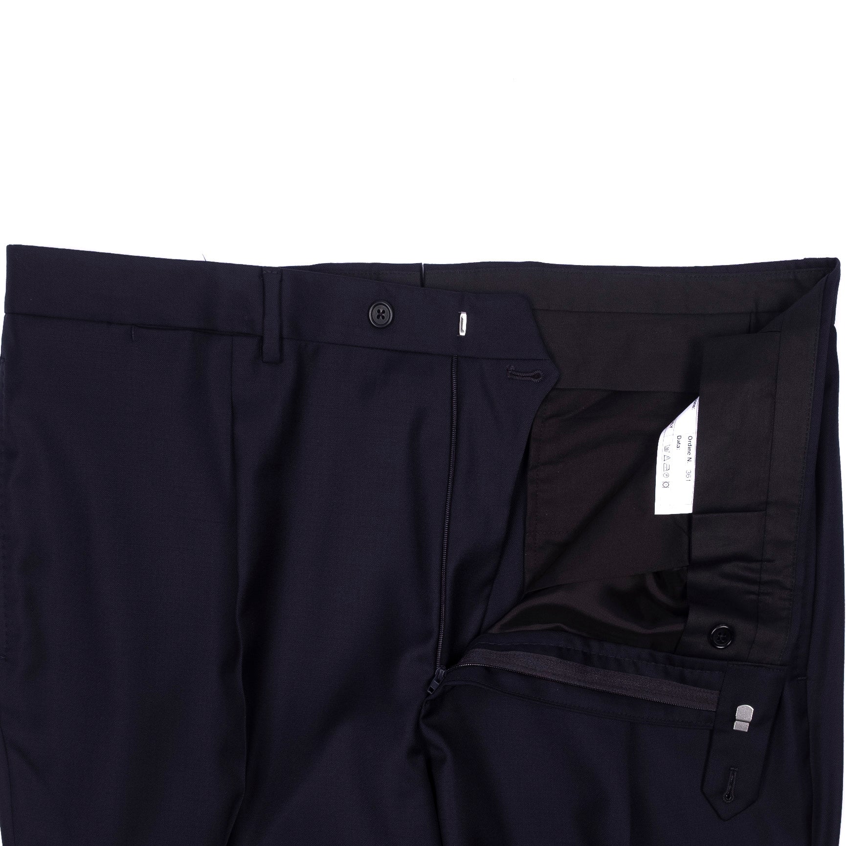 Neapolitan Hand Tailored Navy Business Suit, 56