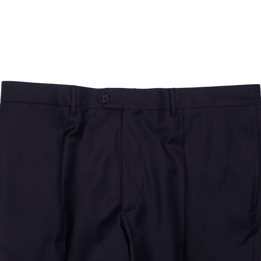 Neapolitan Hand Tailored Navy Business Suit, 56