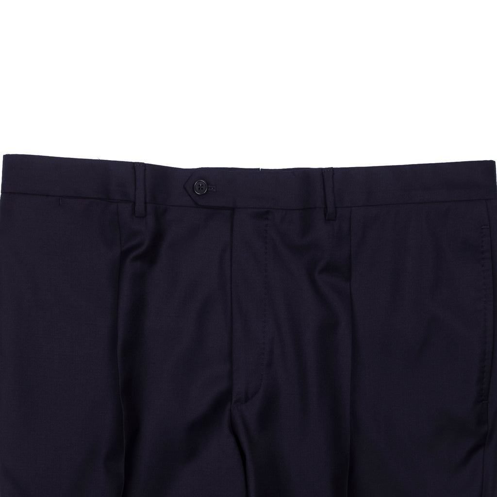 Neapolitan Hand Tailored Navy Business Suit, 56