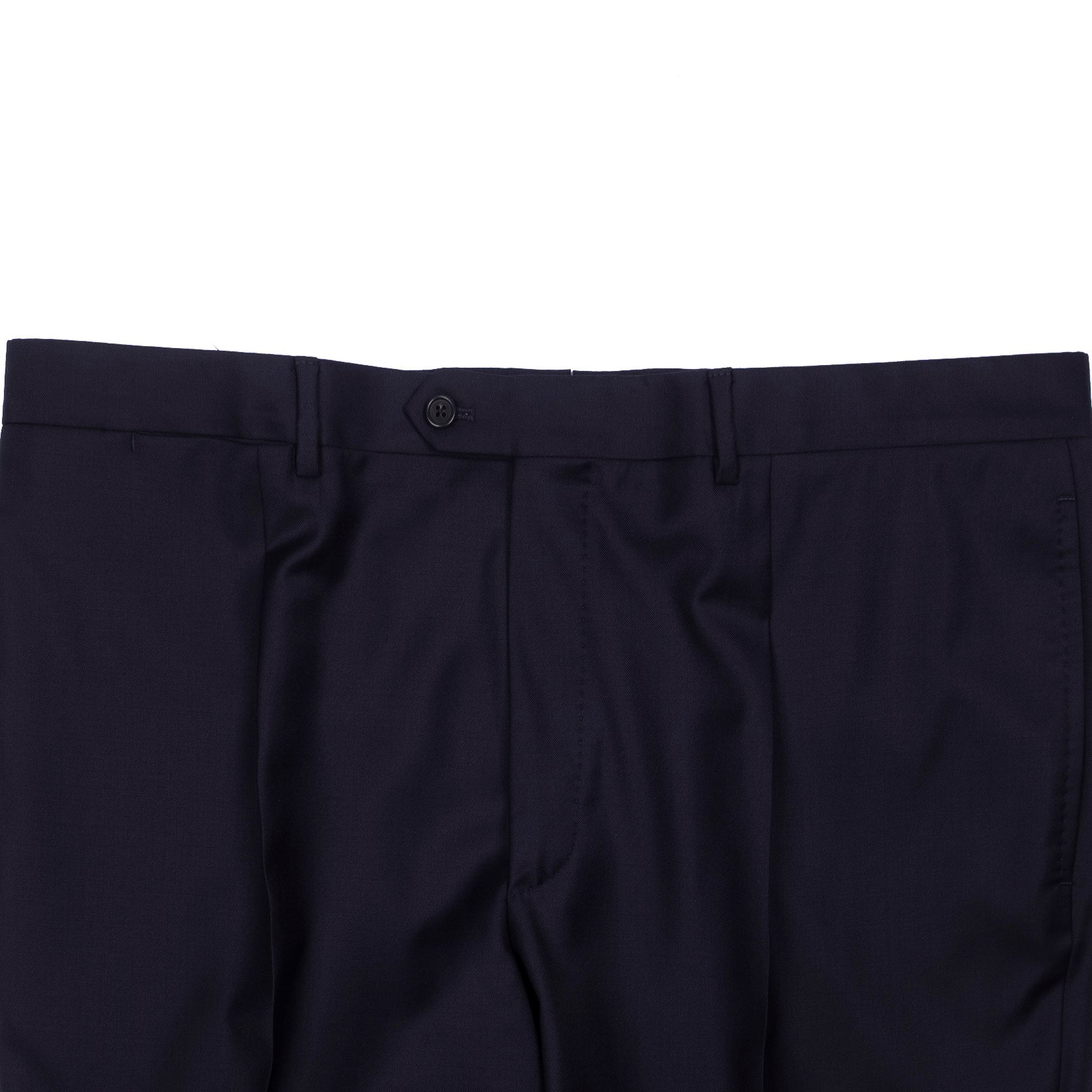Neapolitan Hand Tailored Navy Business Suit, 56