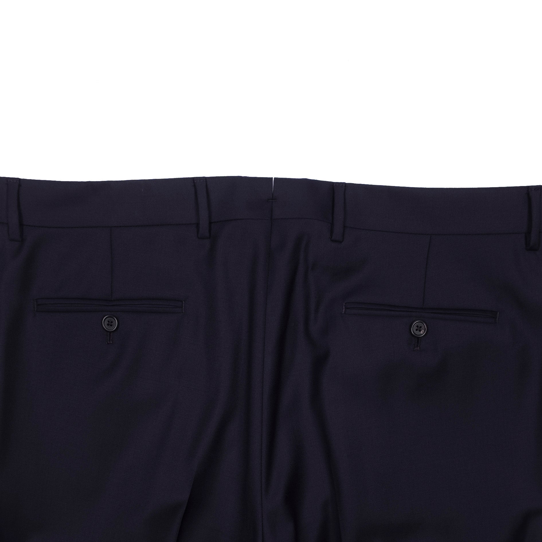 Neapolitan Hand Tailored Navy Business Suit, 56