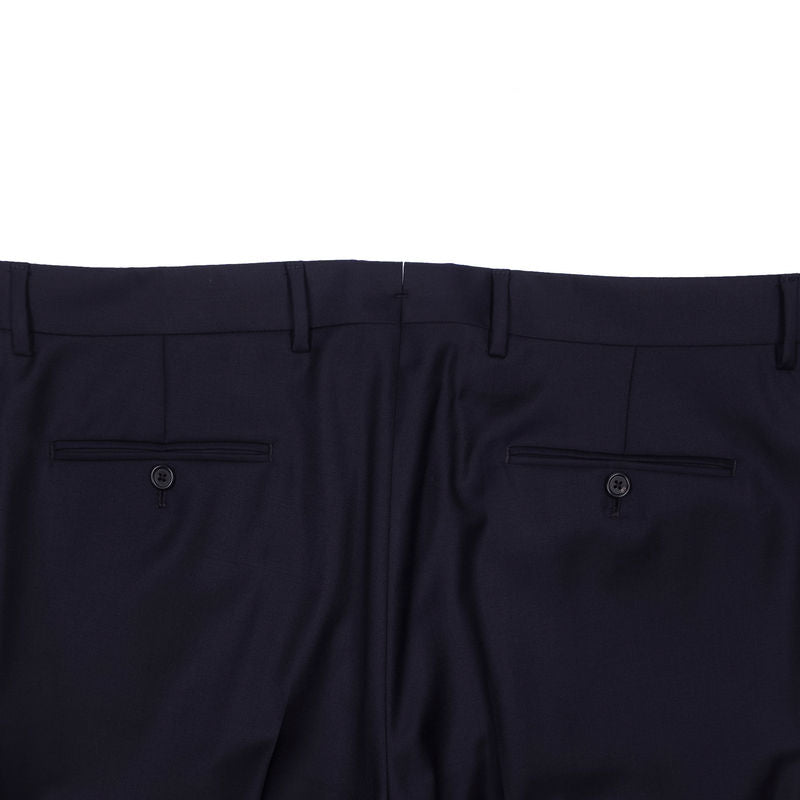 Est Retail Price 20 000 SEK - Eduardo De Simone Navy Neapolitan Business Suit, 56