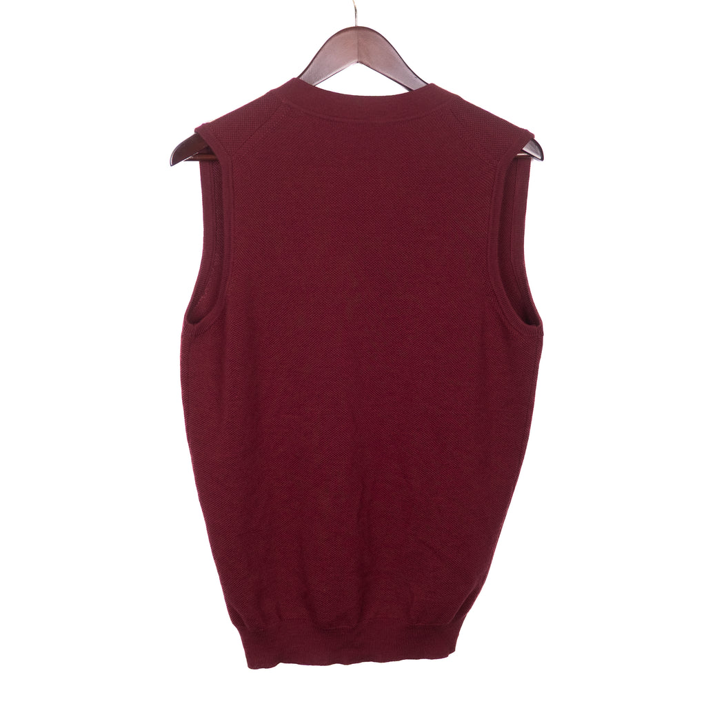 Burgundy Sweater Vest