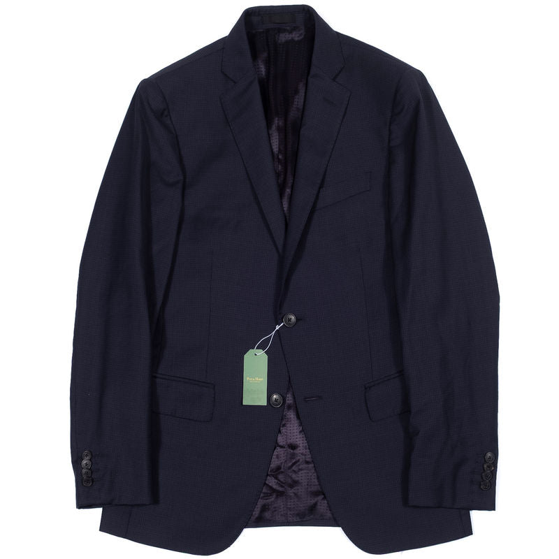 Pal Ziler Navy Check Business Suit