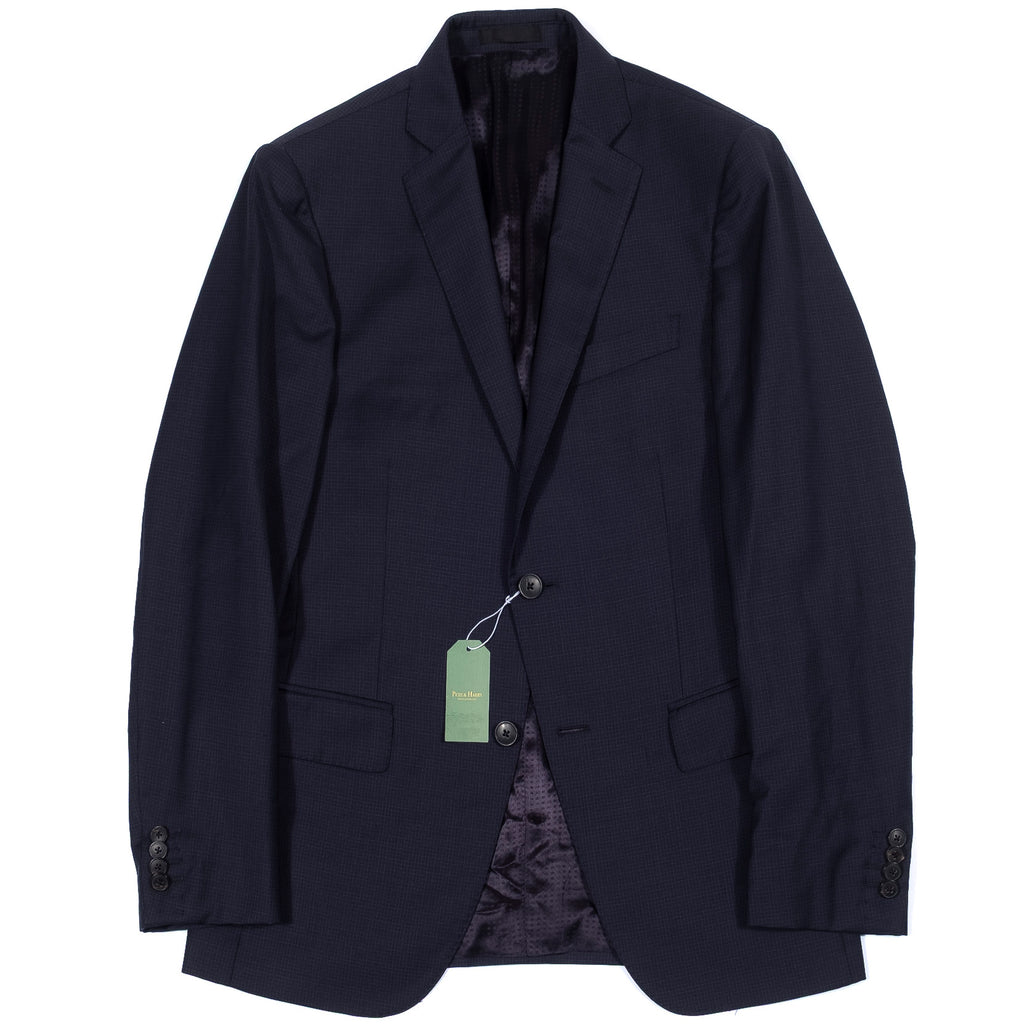 Pal Ziler Navy Check Business Suit
