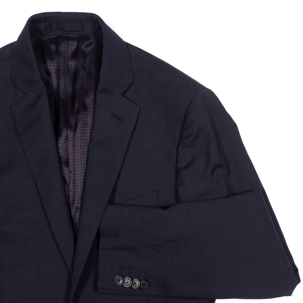 Pal Ziler Navy Check Business Suit