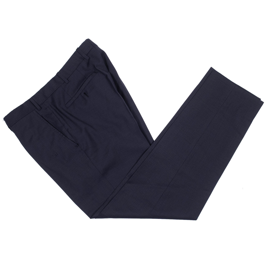 Pal Ziler Navy Check Business Suit