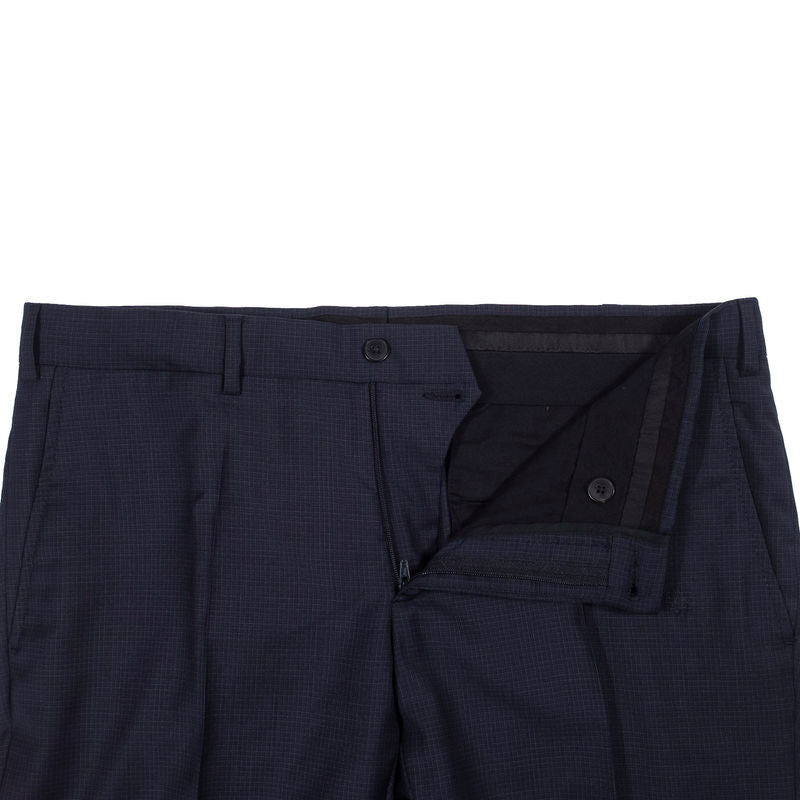 Pal Ziler Navy Check Business Suit