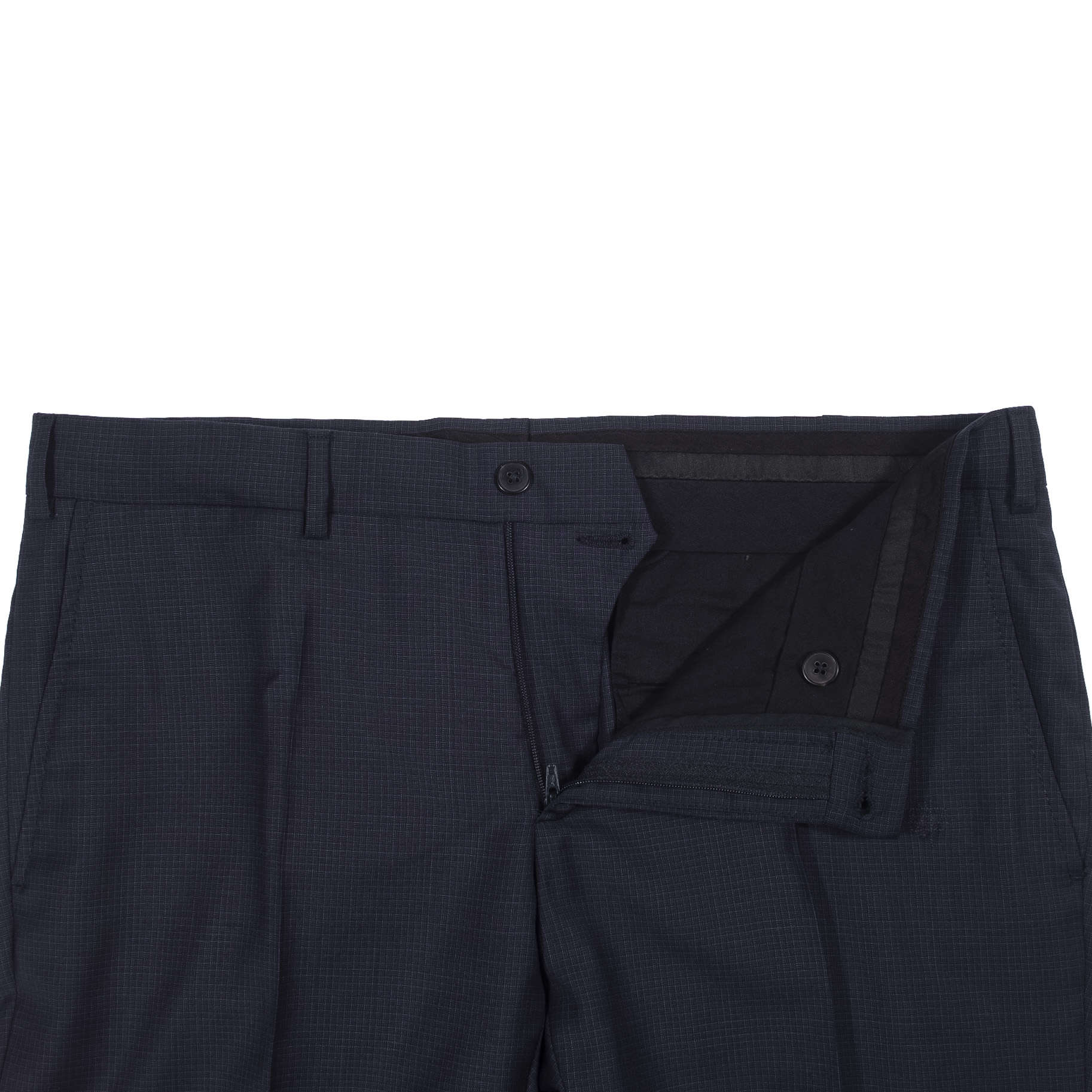 Pal Ziler Navy Check Business Suit