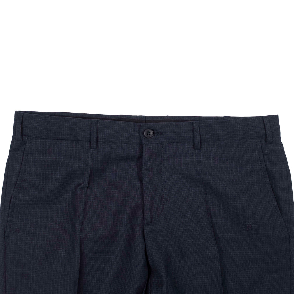 Pal Ziler Navy Check Business Suit