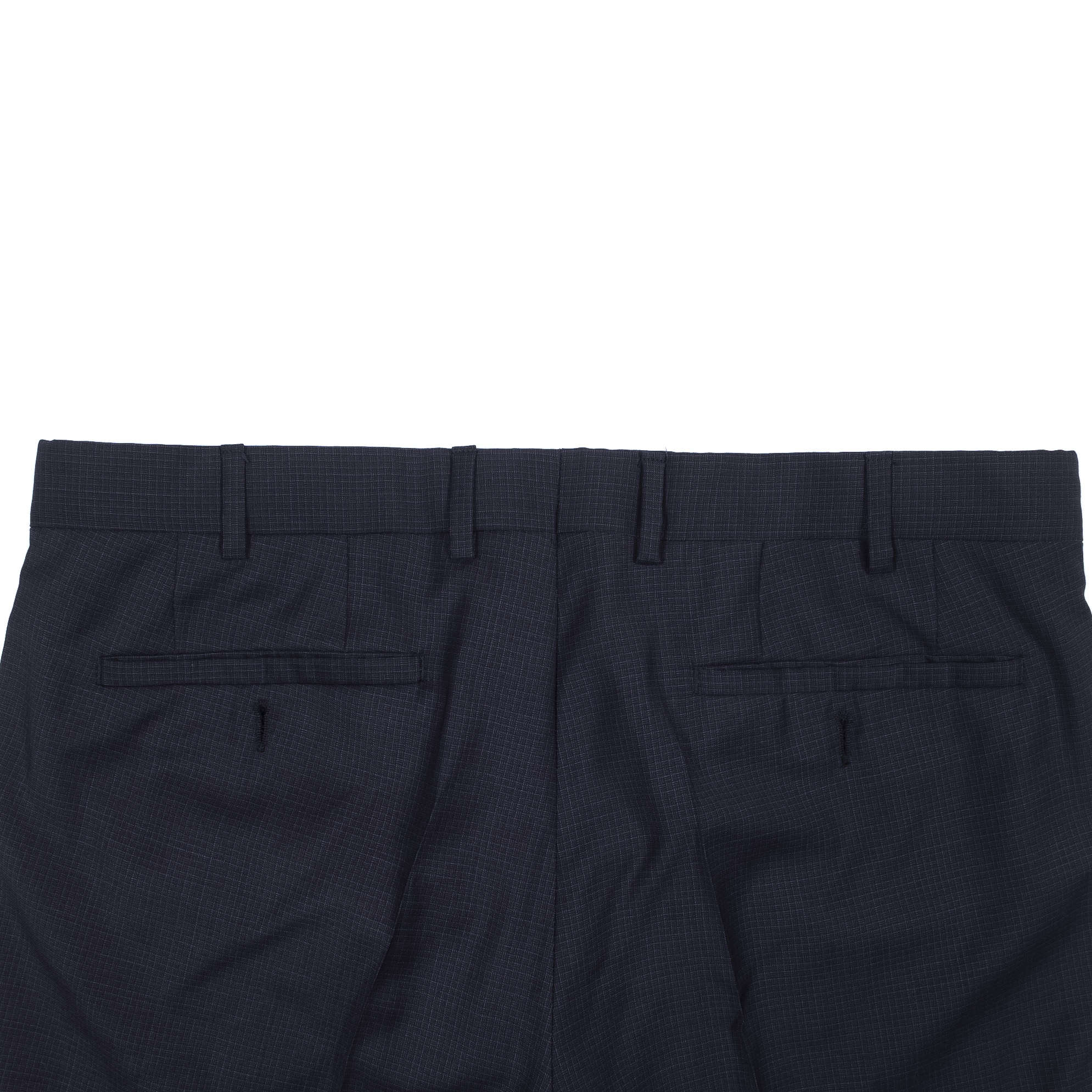 Pal Ziler Navy Check Business Suit