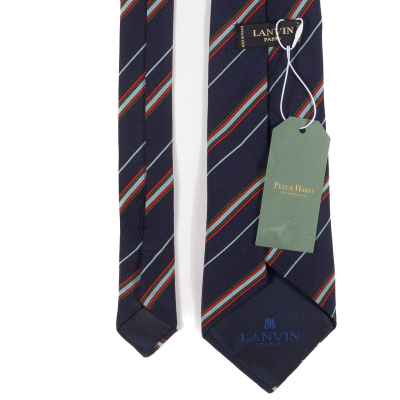 Lanvin Navy Tie