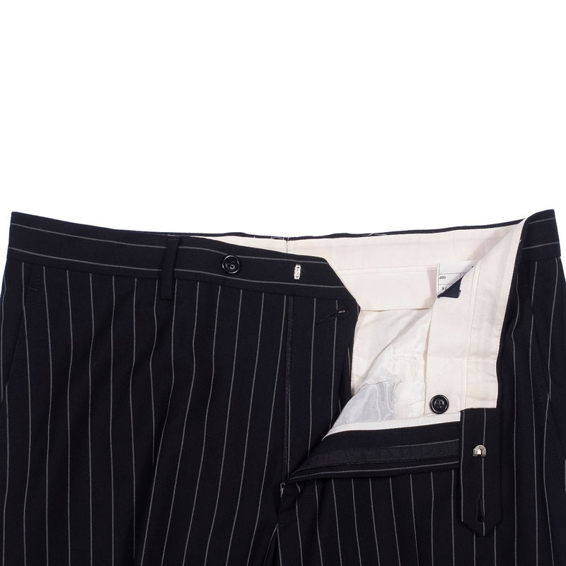 Façonnable Charcoal Pinstripe Business Suit