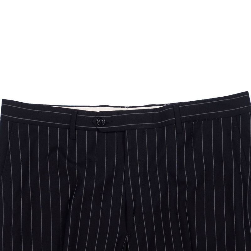 Façonnable Charcoal Pinstripe Business Suit