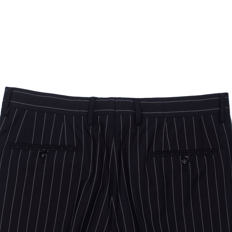 Façonnable Charcoal Pinstripe Business Suit