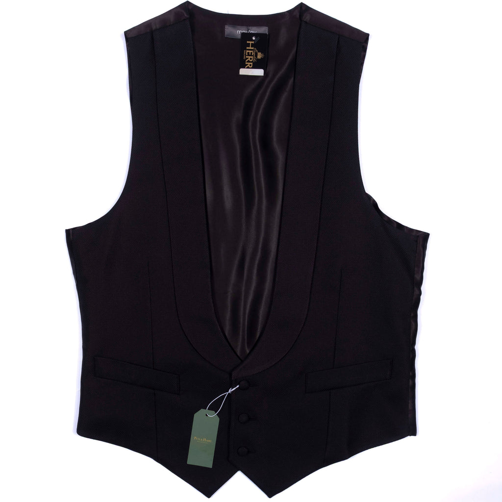 Engelska Herr Black Tuxedo Waistcoat
