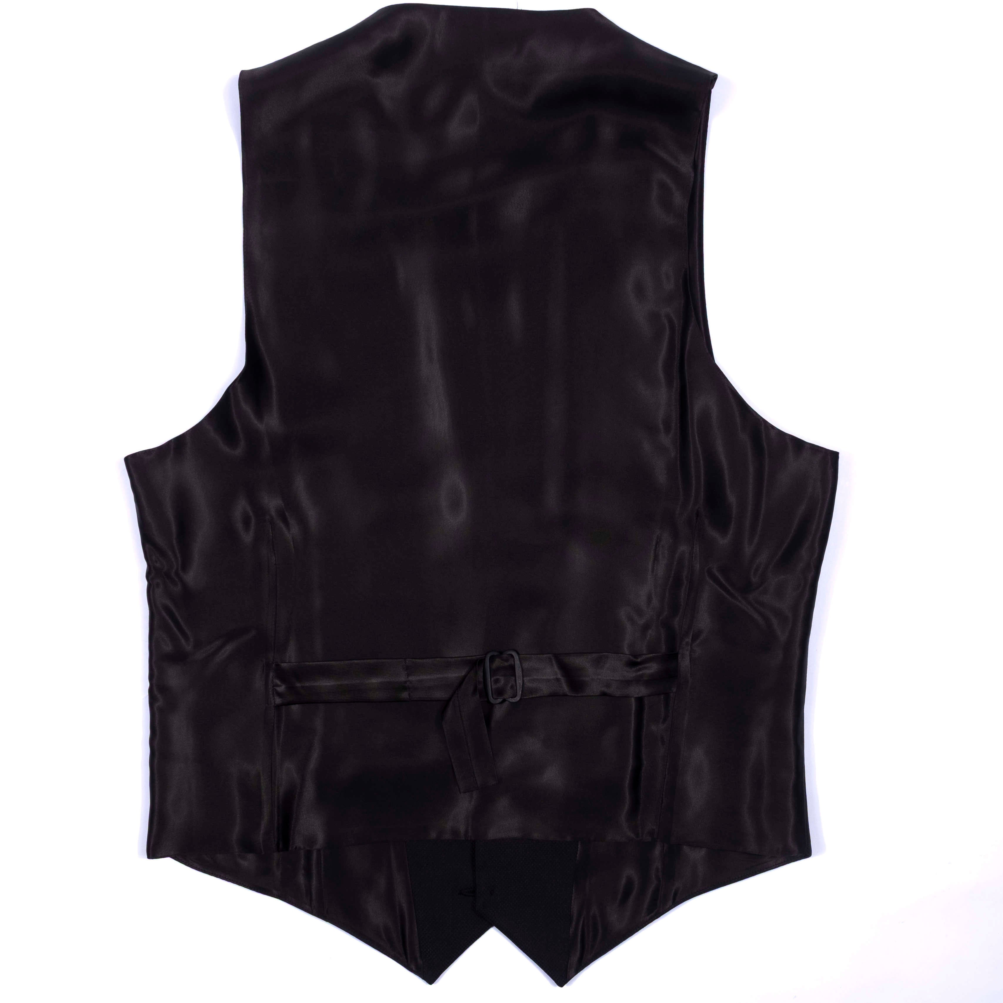 Engelska Herr Black Tuxedo Waistcoat