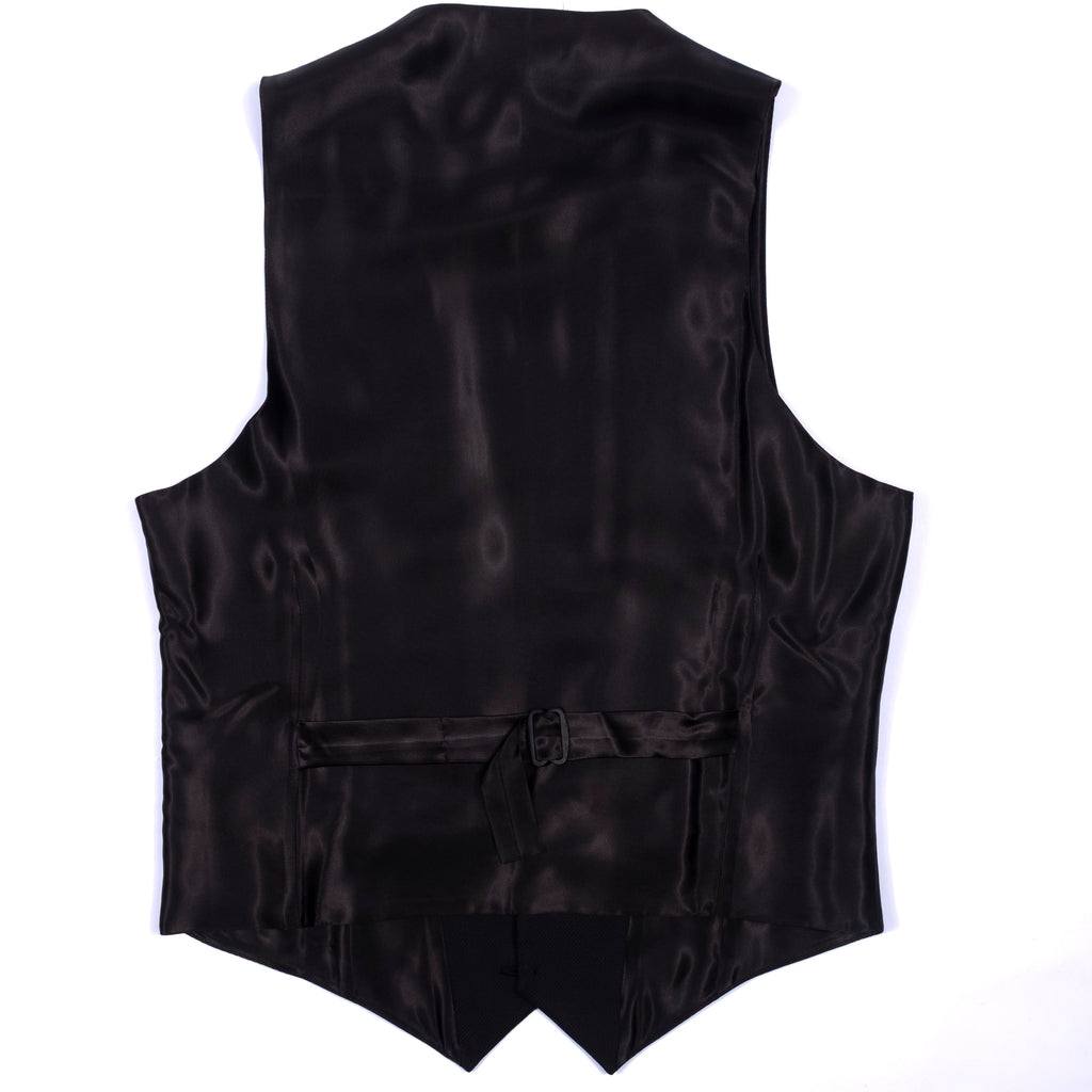 Engelska Herr Black Tuxedo Waistcoat