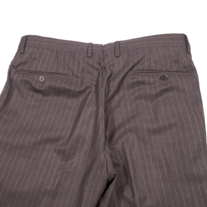 Borrelli Grey Pinstripe Neapolitan Business Suit