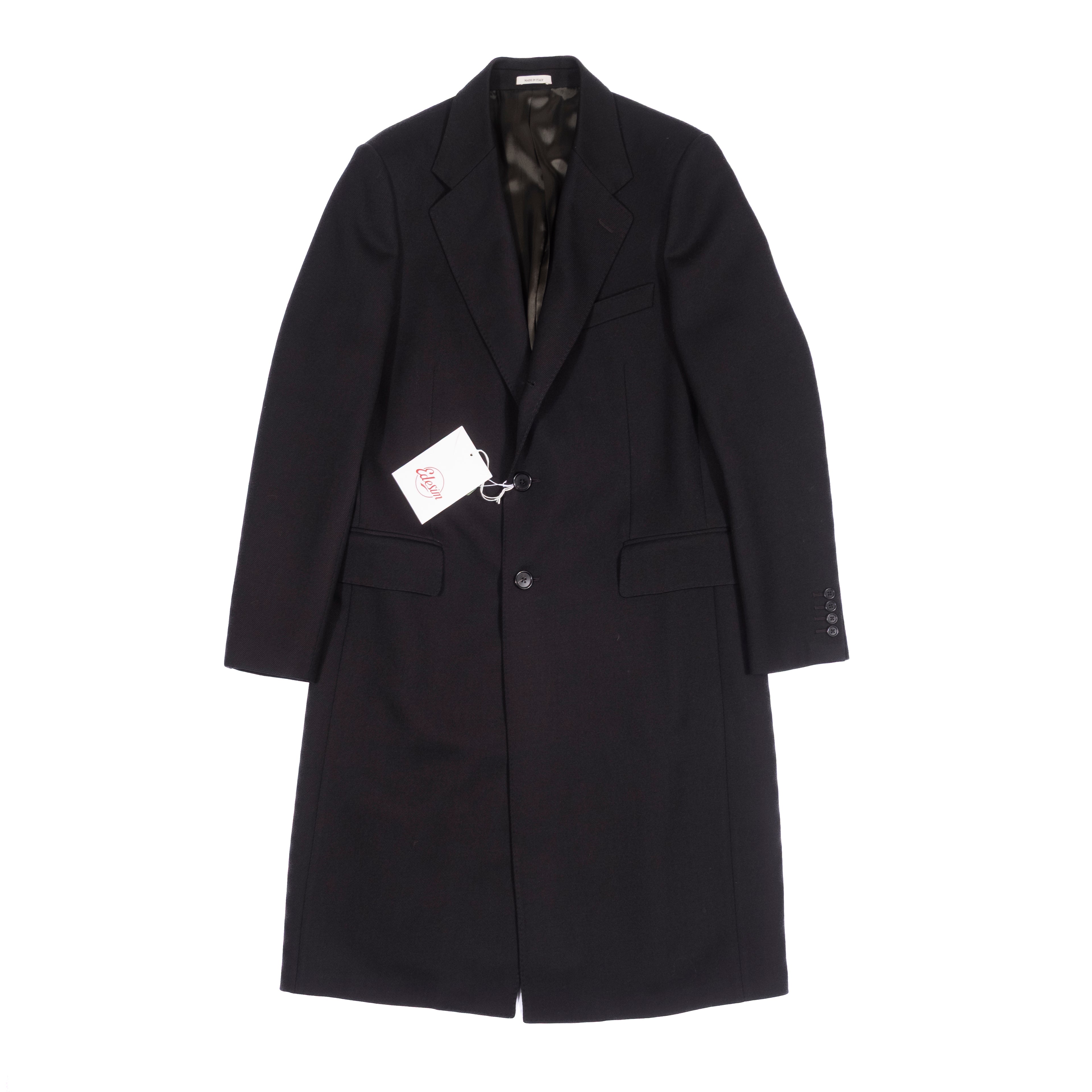 Neapolitan Hand Tailored Navy Winter Coat 52