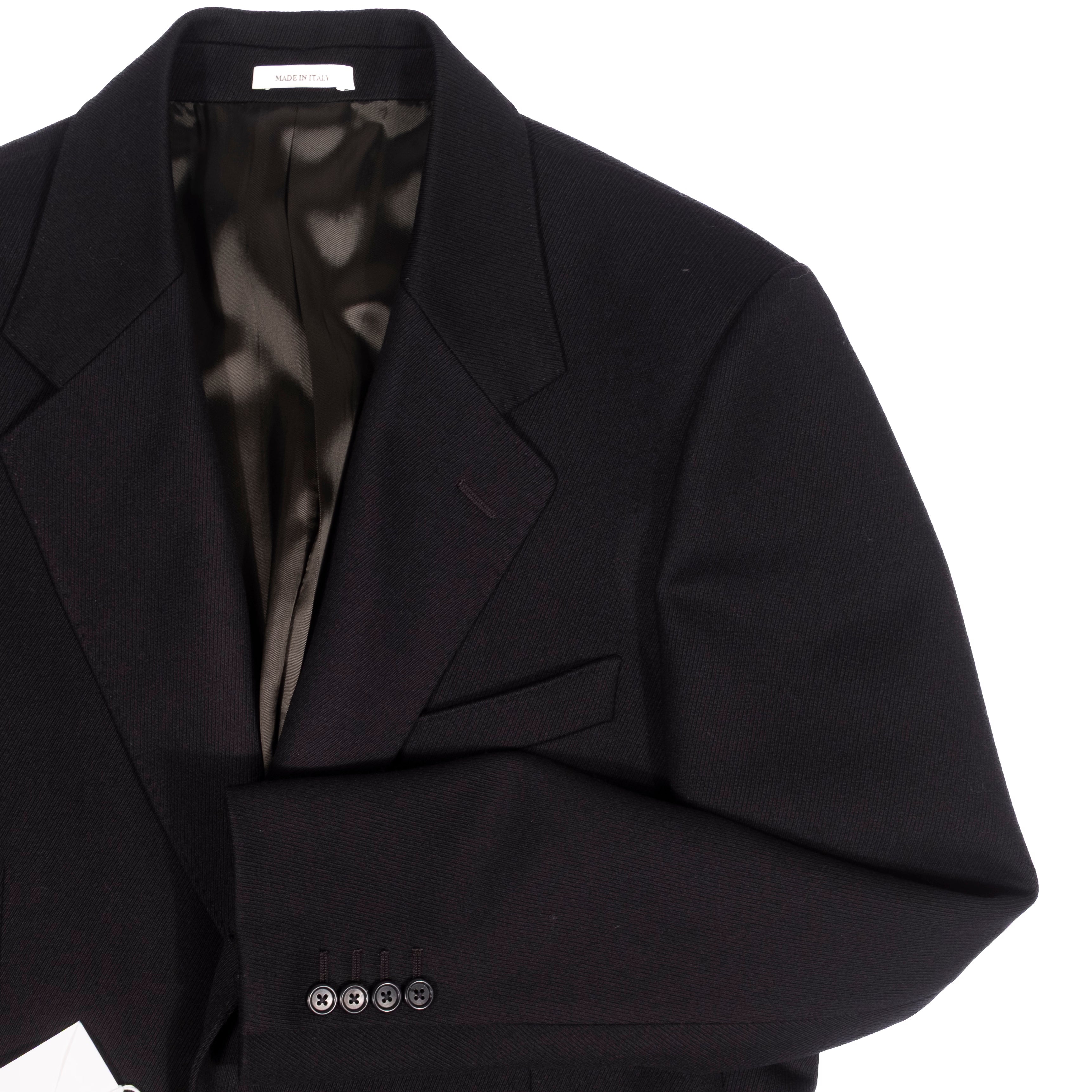 Neapolitan Hand Tailored Navy Winter Coat 52